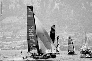 Long Distance Race pre-start - 2015 Foiling Week photo copyright  Martina Orsini / TFW taken at  and featuring the  class