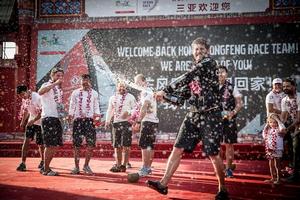 Leg 3 - Historic victory for China - 2015 Volvo Ocean Race photo copyright Maria Muina / Mapfre http://www.volvooceanrace.com taken at  and featuring the  class