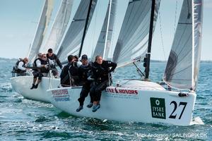 Today’s racing in Middelfart, Denmark - 2015 Melges 24 World Championship photo copyright Mick Anderson / Sailingpix.dk http://sailingpix.photoshelter.com/ taken at  and featuring the  class