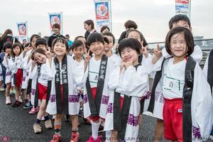 Local school children at Opening Ceremony - 2015 420 World Championships photo copyright Juw Hirai / BULKHEAD Magazine taken at  and featuring the  class