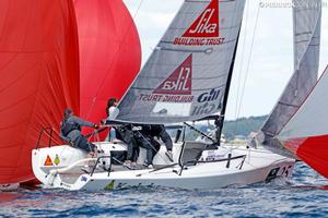Day 1 - 2015 Melges 24 World Championship photo copyright Pierrick Contin / IM24CA taken at  and featuring the  class