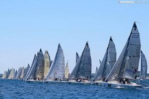 Day 2 - 2015 Melges 24 World Championship photo copyright Pierrick Contin / IM24CA taken at  and featuring the  class