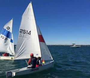 Final day - Australian Schools Teams Racing Championship photo copyright Royal Yacht Club of Tasmania taken at  and featuring the  class