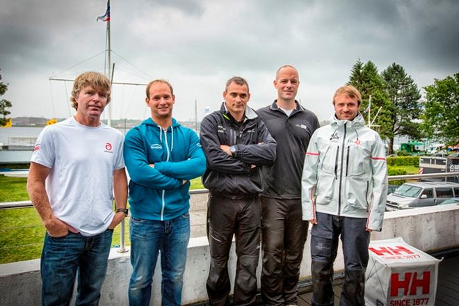 Five skippers ready for Kiel - 2015 Bullitt GC32 Racing Tour © Sander van der Borch / Bullitt GC32 Racing Tour