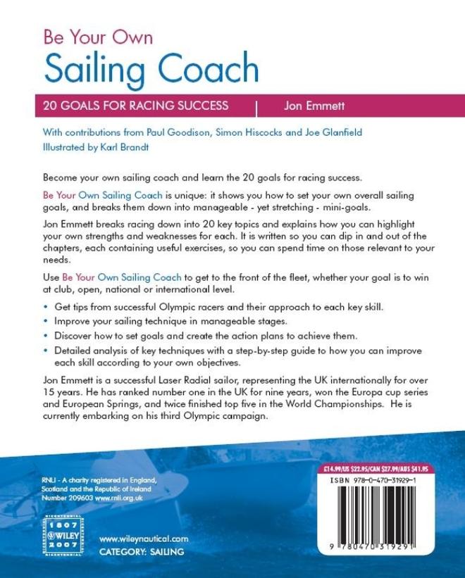 Be your own sailing coach back cover © Jon Emmett