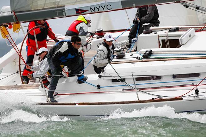 The New York Yacht Club team competing in Level Rating on Day 2  © Paul Wyeth / www.pwpictures.com http://www.pwpictures.com