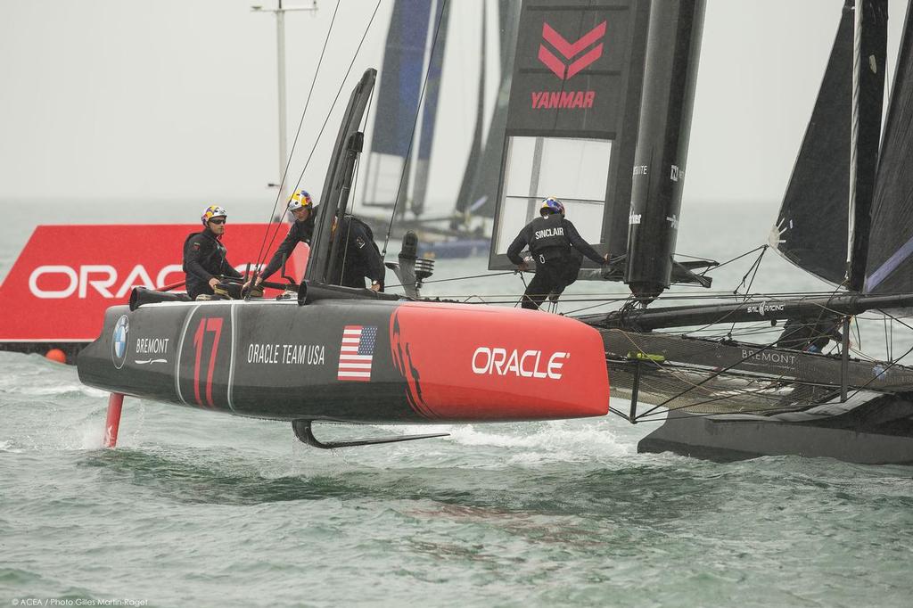 Oracle Team USA, Practice Day 35th America's Cup, Louis Vuitton America's Cup World Series Portsmouth 2015 © ACEA /Gilles Martin-Raget