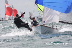 Cooney and Frith lead downwind photo copyright Alan Henderson taken at  and featuring the  class