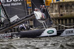 2015 Extreme Sailing Series in Hamburg photo copyright Jesús Renedo Photography taken at  and featuring the  class