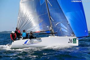 Oleg Dyvinets' Marusia (UKR-819) - 2015 Melges 24 European Sailing Series photo copyright  Pierrick Contin http://www.pierrickcontin.fr/ taken at  and featuring the  class