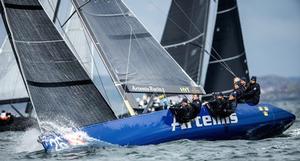 Artemis Racing won the first fleet race photo copyright MartinezStudio.es taken at  and featuring the  class