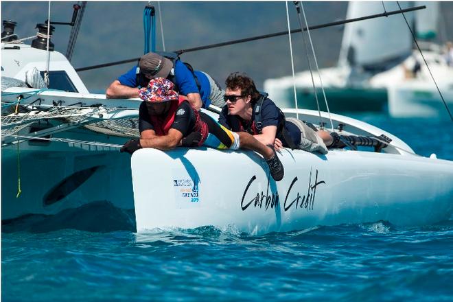 Getting serious on Carbon - Airlie Beach Race Week © Andrea Francolini