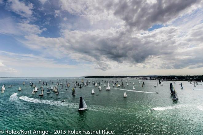 Rolex Fastnet Race Start 2015 ©  Rolex/ Kurt Arrigo http://www.regattanews.com
