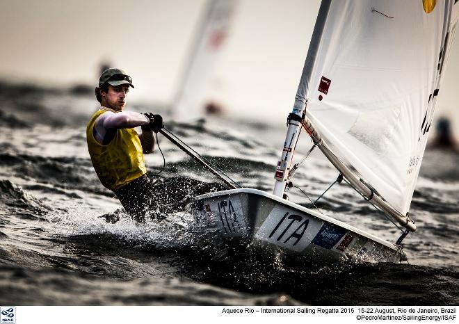 Sailors were tested by a northern Rio breeze for the first time - 2015 Aquece Rio ©  Jesus Renedo / Sailing Energy http://www.sailingenergy.com/