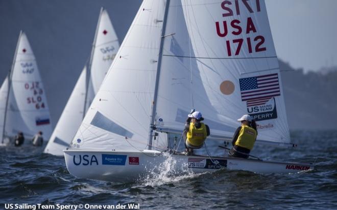 Annie Haeger (East Troy, Wisc.) and Briana Provancha (San Diego, Calif.), Women's 470. - US Sailing Team Sperry - 2015 Rio Olympic Test Event © Onne van der Wal