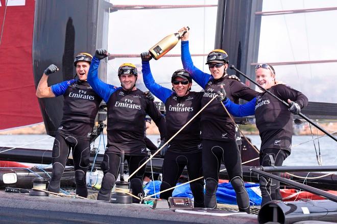 Emirates Team NZ - winners 2015 America’s Cup World Series Gothenburg, but got the cold shoulder from some Kiwi media ©  Rick Tomlinson http://www.rick-tomlinson.com