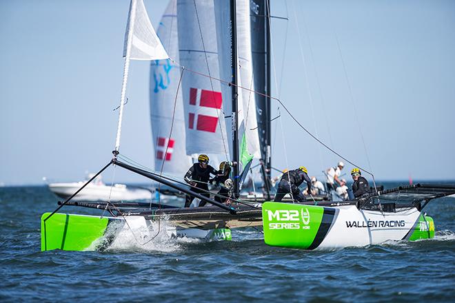 Hans Wallen and his crew managed to reach the second place over all in the last race.  © M32 Series