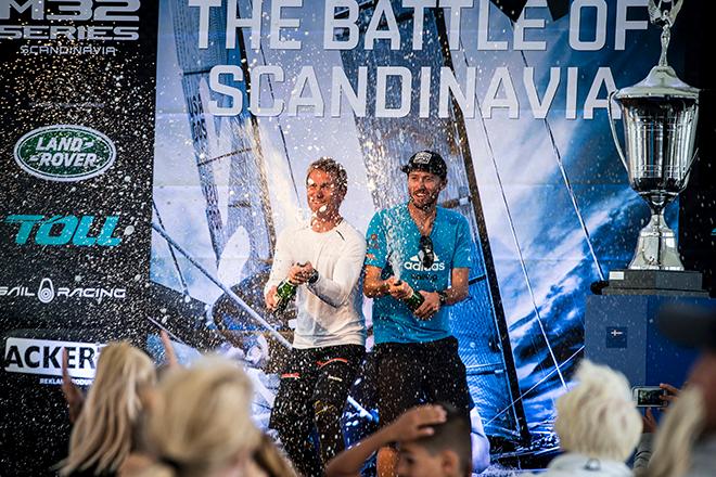 Rahm Racing won the M32 Series Scandinavia 2013. Today they proved that they once again belong in the top of the fleet.  © M32 Series