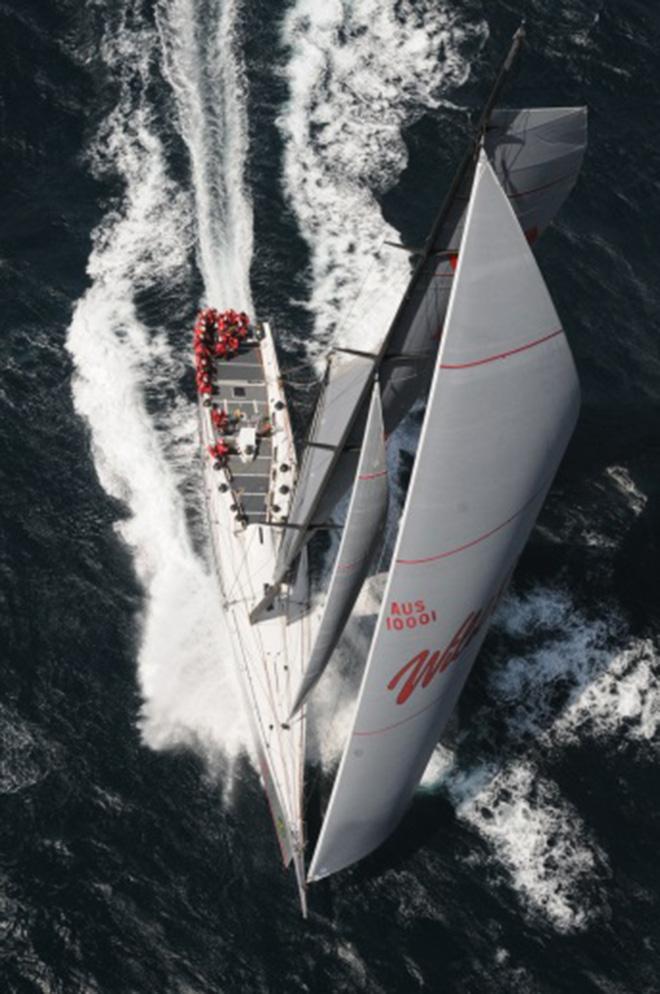 Record-breaking Australian supermaxi yacht, Wild Oats XI, will undergo major modifications in preparation for this year’s Rolex Sydney Hobart race. ©  Sharon Green / Ultimate Sailing