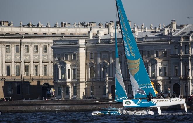 Act 6 - St Petersburg, Russia - 2015 Extreme Sailing Series © Lloyd Images
