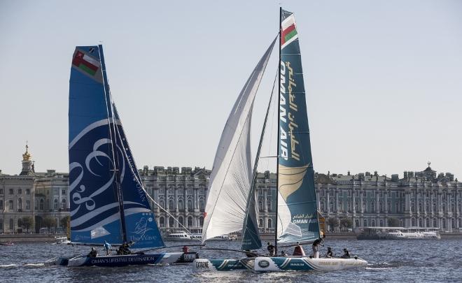 Act 6 - St Petersburg, Russia - 2015 Extreme Sailing Series © Lloyd Images