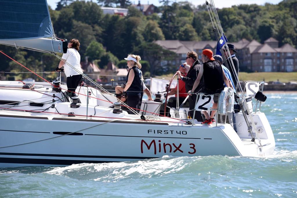 Minx 3, IRC Class 2 - Aberdeen Asset Management Cowes Week 2015 - Day 2 photo copyright Rick Tomlinson / AAM Cowes Week taken at  and featuring the  class
