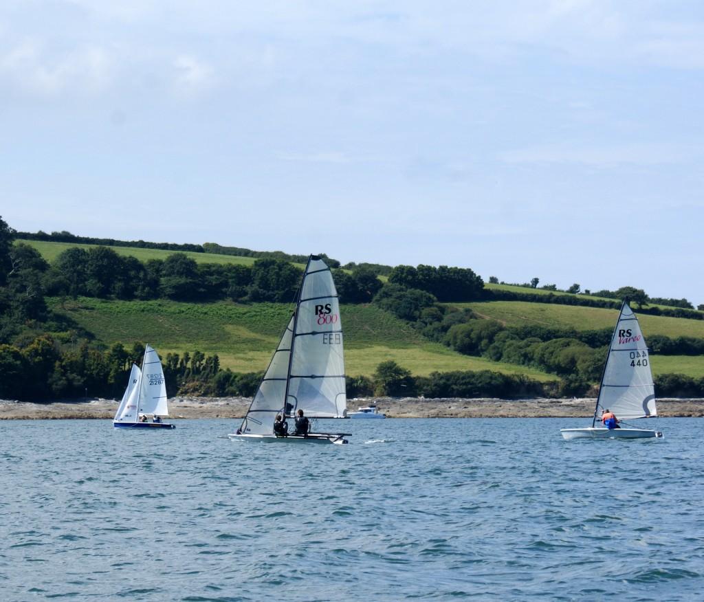 Day 1 - 2015 Gul Falmouth Dinghy Week photo copyright Chris Williams taken at  and featuring the  class