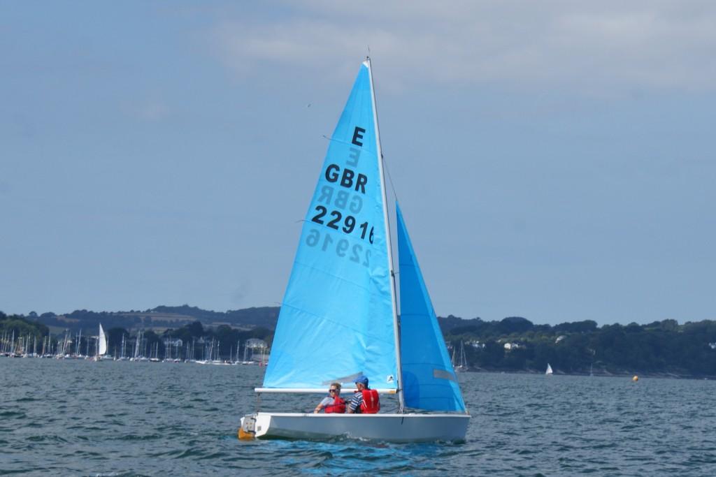 Day 1 - 2015 Gul Falmouth Dinghy Week photo copyright Chris Williams taken at  and featuring the  class