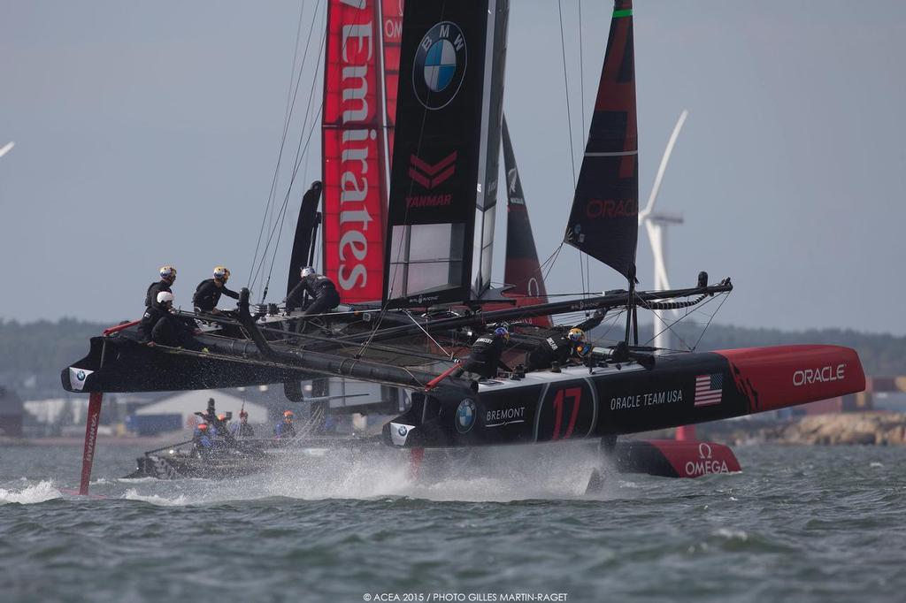 35th America's Cup, Louis Vuitton America's Cup World Series Gothenburg 2015, Tech Day,  © ACEA /Gilles Martin-Raget