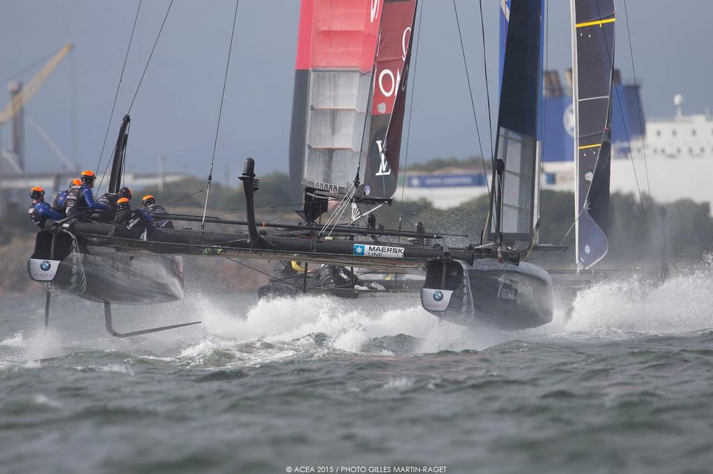 35th America's Cup, Louis Vuitton America's Cup World Series Gothenburg 2015, Tech Day,  © ACEA /Gilles Martin-Raget