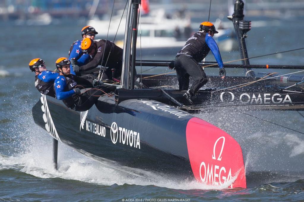  - Emirates Team NZ - Day 1 America's Cup World Series, Gothenburg photo copyright ACEA /Gilles Martin-Raget taken at  and featuring the  class