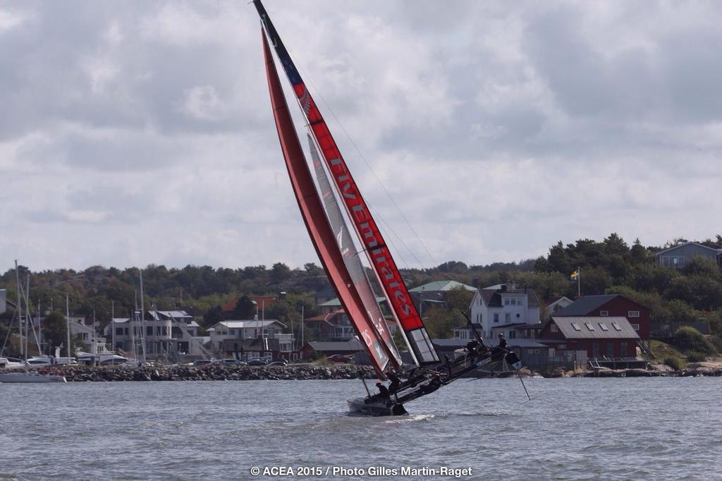 Emirates Team NZ -  35th America's Cup, Louis Vuitton America's Cup World Series Gothenburg 2015, Race Day 2 © ACEA /Gilles Martin-Raget