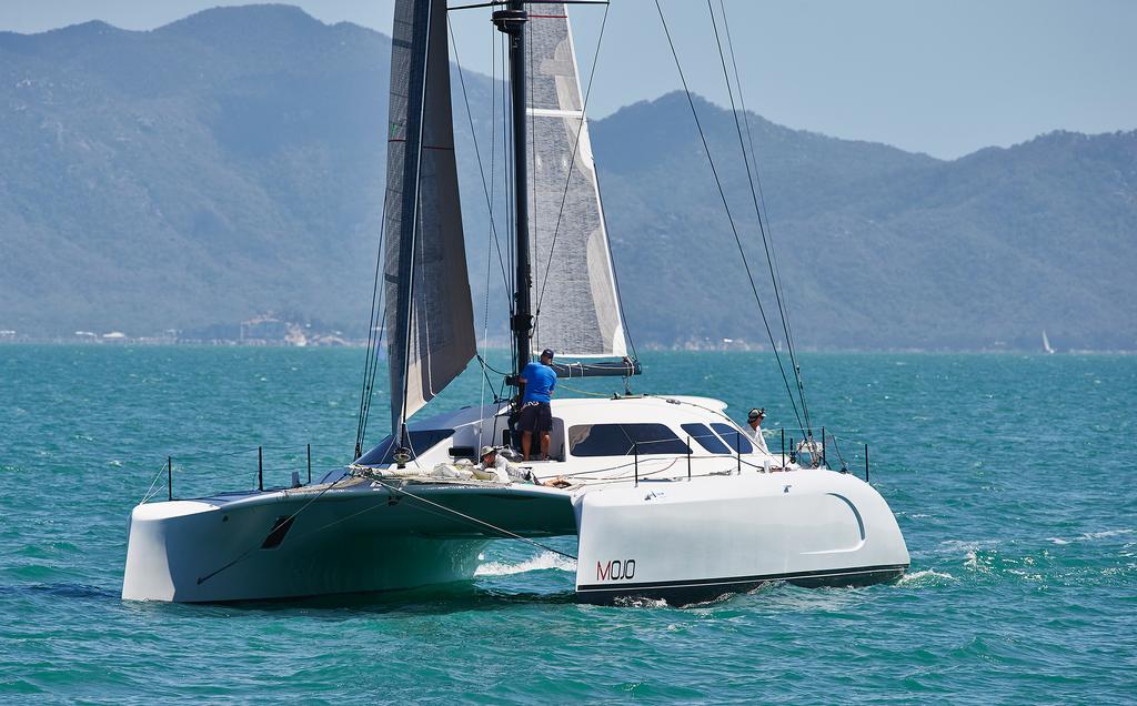 Peter Wilcox's fast 50-foot multihull showed good paced on day one, SeaLink Magnetic Island Race Week. photo copyright John De Rooy taken at  and featuring the  class