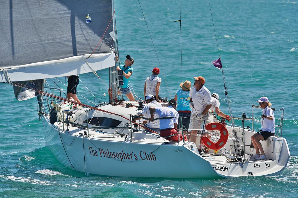 Peter Sorensen's The Philosopher's Club in action on day one, SeaLink Magnetic Island Race Week. photo copyright John De Rooy taken at  and featuring the  class