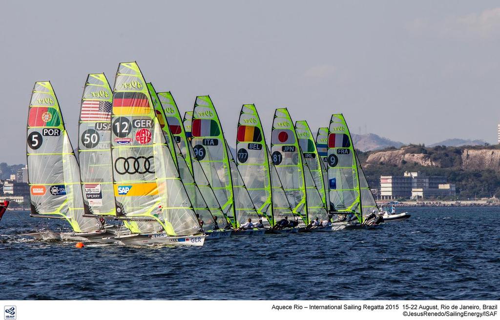 Future funding for sailors and Olympic programs could be hanging on the consequences of a shower of rain in Rio. © Sailing Energy/ISAF
