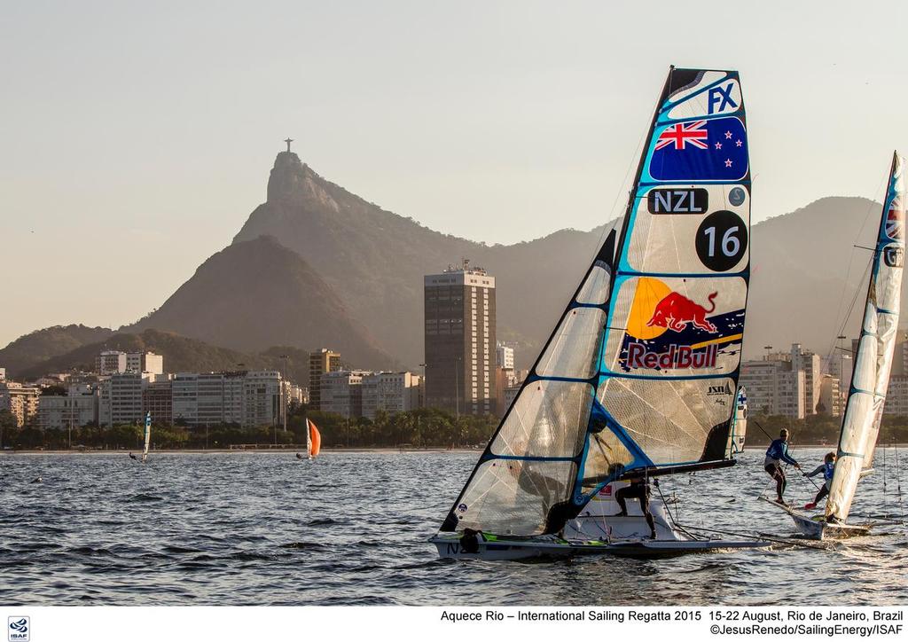 49erFX  - Day 3 Pre-Olympics Aquece Rio – International Sailing Regatta 2015<br />
 © Yachting NZ/Sailing Energy http://www.sailingenergy.com/