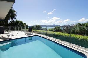 Enjoy the private pool that The Quarterdeck has to offer photo copyright Kristie Kaighin http://www.whitsundayholidays.com.au taken at  and featuring the  class