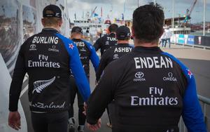 11036254 1081552648536453 4754083069135141594 n - Emirates Team NZ - Day 1 America's Cup World Series, Gothenburg photo copyright Hamish Hooper/Emirates Team NZ http://www.etnzblog.com taken at  and featuring the  class