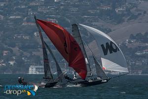 2015 International 18' Regatta - Day 1 photo copyright Pressure Drop . US taken at  and featuring the  class