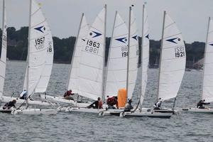 Fleet in action - 2015 Sprint 15 National Championships photo copyright Alan Howie Wood taken at  and featuring the  class