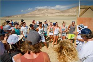 Kite Freestyle Skippers' Meeting - 2015 Fuerteventura Kitesurf World Championship photo copyright SW taken at  and featuring the  class
