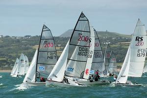 2015 Volvo Noble Marine RS200 National Championships – Day 2 photo copyright ProAction FlyThrough Media taken at  and featuring the  class