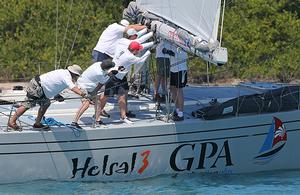 Helsal aground off Dent Is - 2015 Audi Hamilton Island Race Week photo copyright Andrea Francolini taken at  and featuring the  class