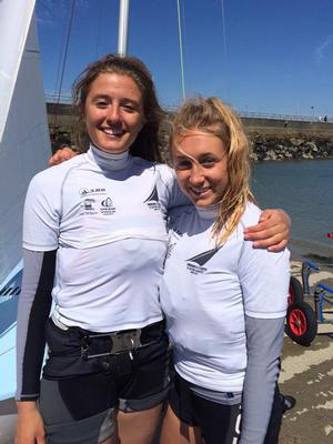 Jenny Cropley and Emma Baker (420) photo copyright RYA http://www.rya.org.uk taken at  and featuring the  class