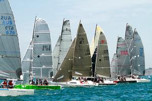 2015 Festival of Sails - Sports boat start photo copyright Teri Dodds taken at  and featuring the  class