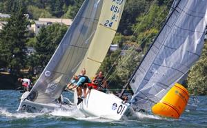Day 2 - 2015 CSR Marine Melges 24 U.S. National Championship photo copyright Jan's Marine Photography taken at  and featuring the  class