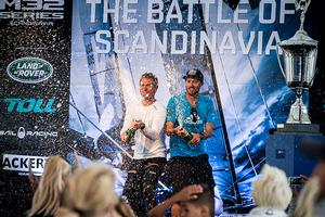 Rahm Racing won the M32 Series Scandinavia 2013. Today they proved that they once again belong in the top of the fleet. photo copyright M32 Series taken at  and featuring the  class