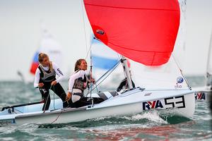 Cropley-Baker (420) - 2015 RYA ISAF Youth Worlds Selection Event photo copyright  Paul Wyeth / RYA http://www.rya.org.uk taken at  and featuring the  class
