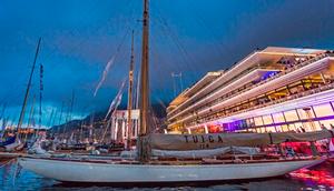 Classic yachts in Port Hercule - 2015 Monaco Classic Week photo copyright Carib Web Services taken at  and featuring the  class