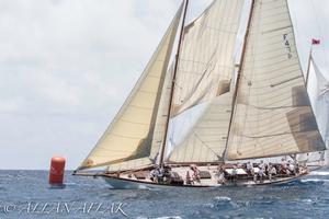 Classic race - 2015 Antigua Classic Yacht Regatta photo copyright Allan Aflak taken at  and featuring the  class